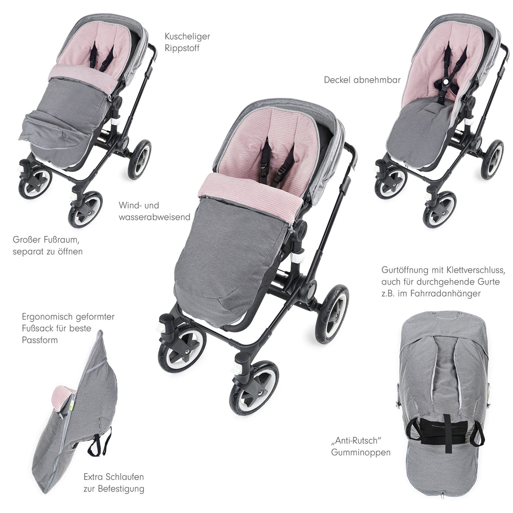 HUGO der Fusssack mit Klettverschluss