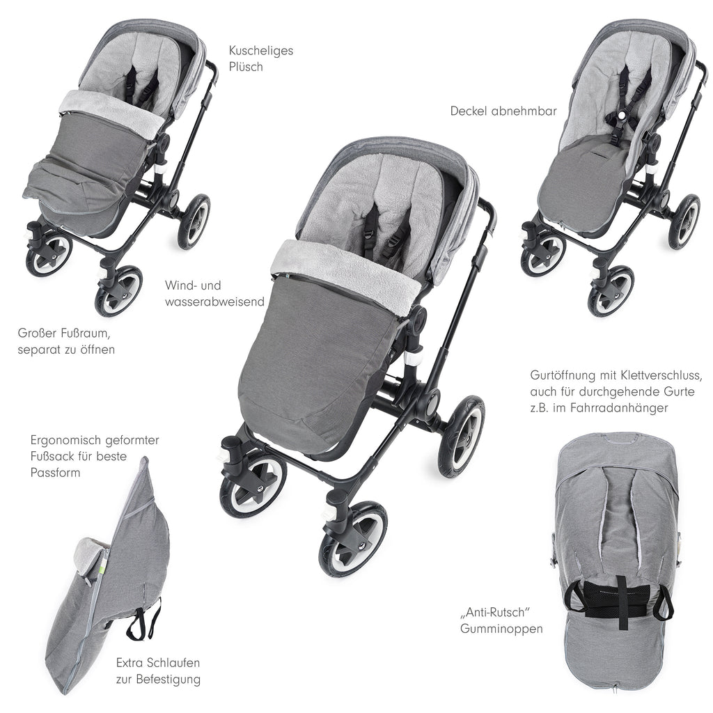 HUGO der Fusssack mit Klettverschluss