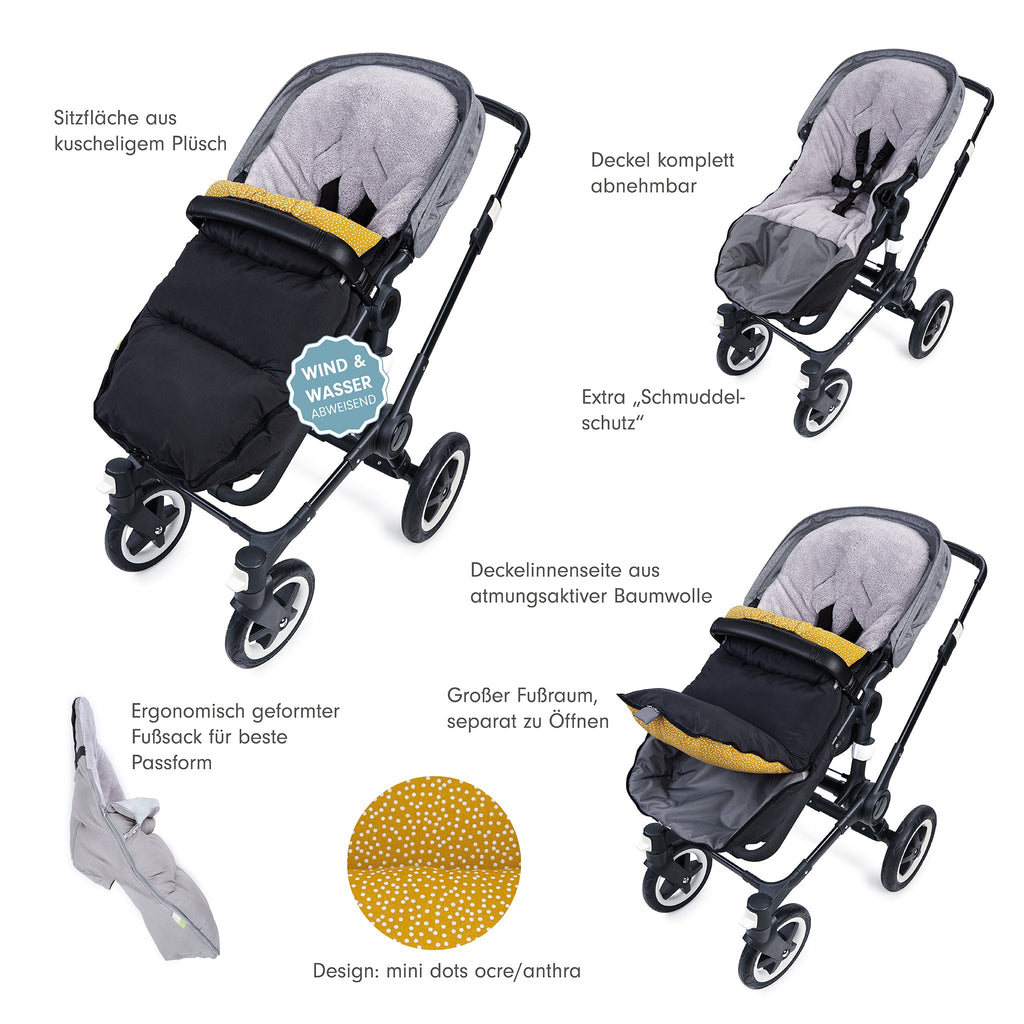 ZOI der ergonomische Winterfusssack