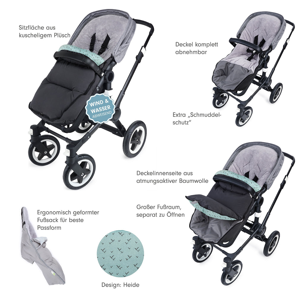 ZOI der ergonomische Winterfusssack