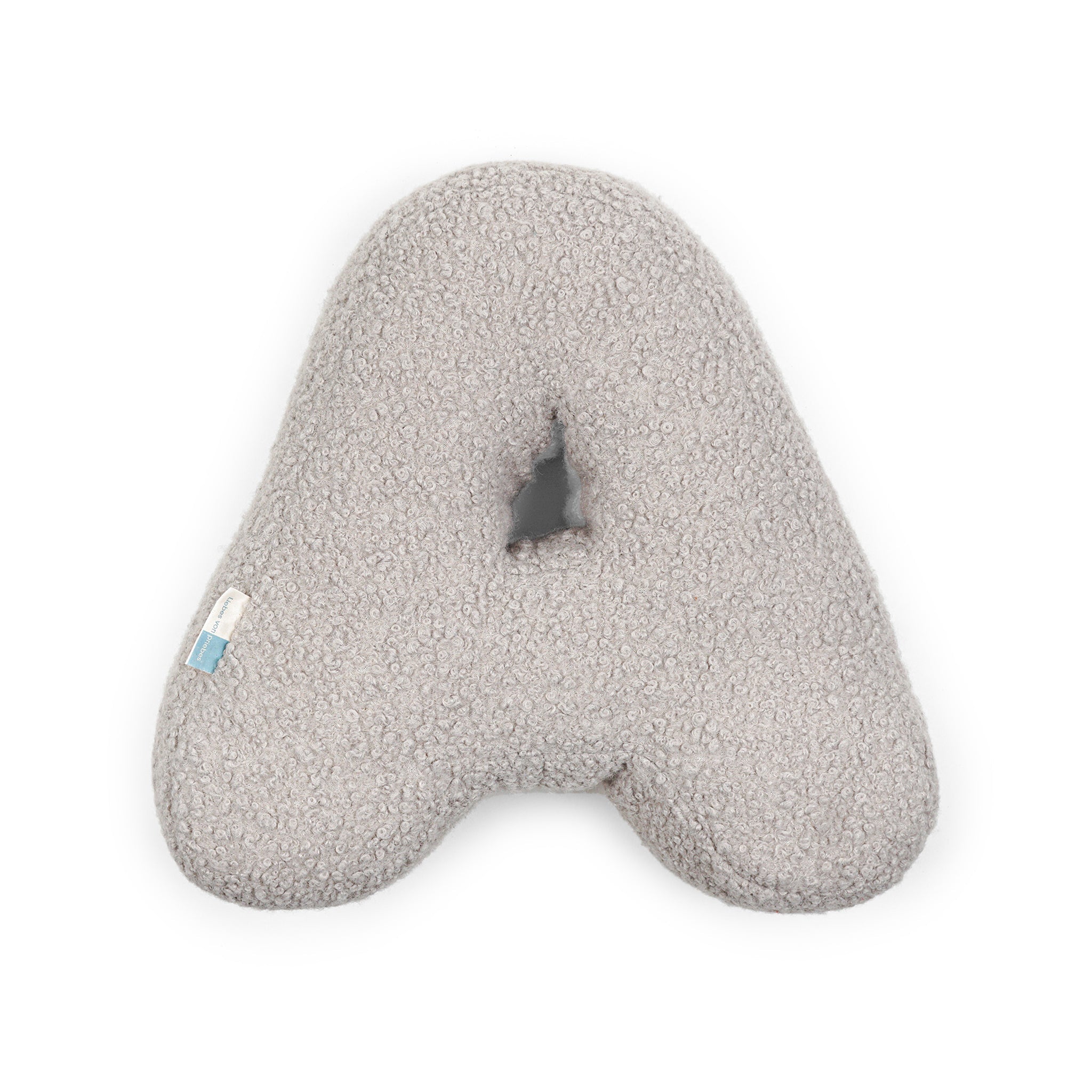 Buchstabe bouclè natur