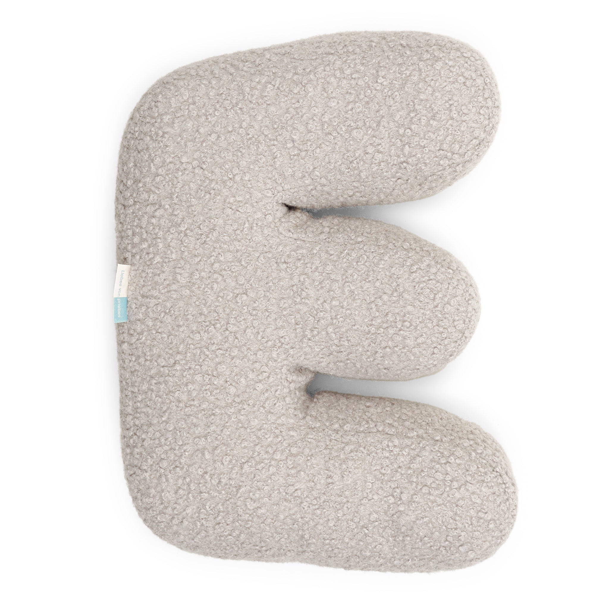 Buchstabe bouclè natur