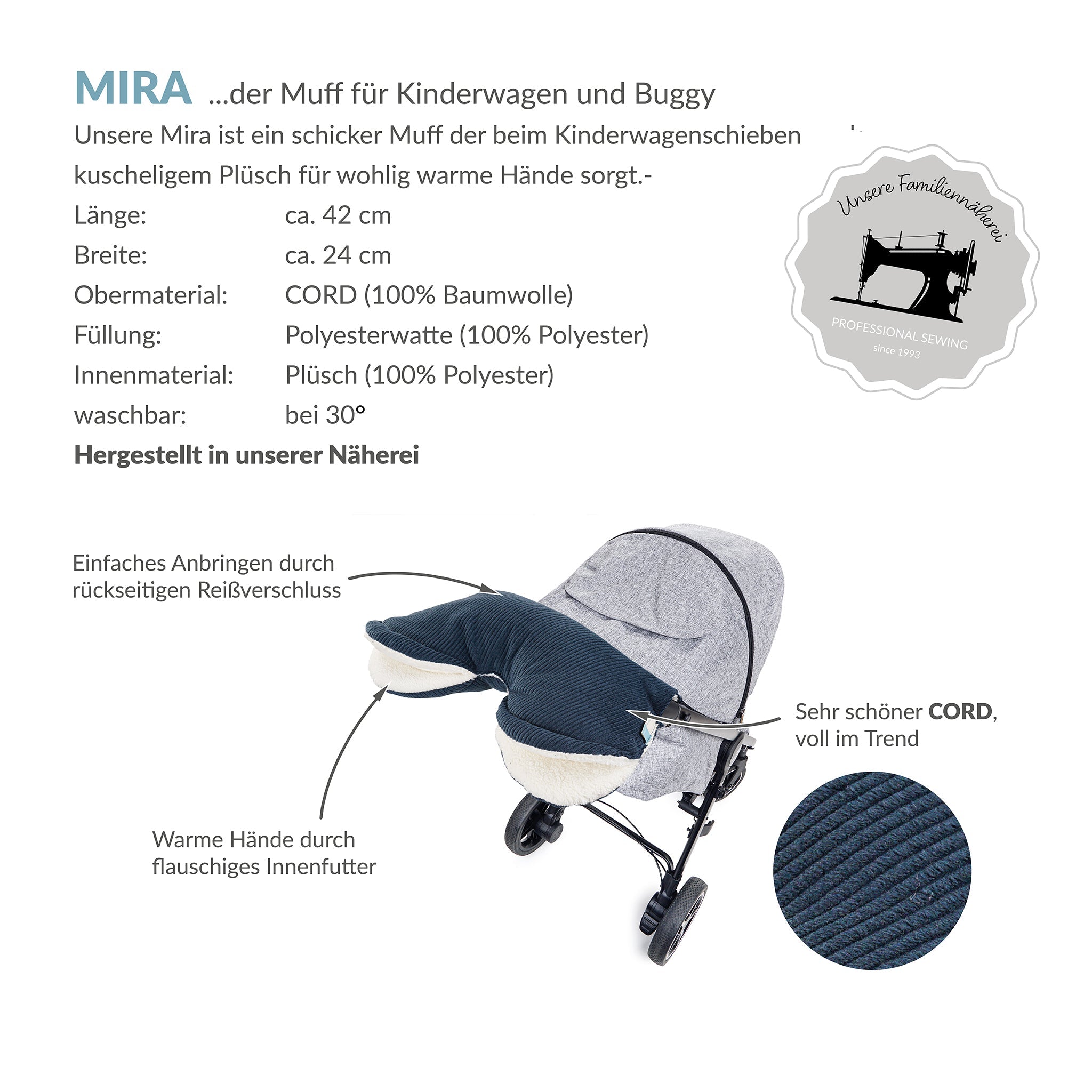 MIRA der großzügige Handwärmer