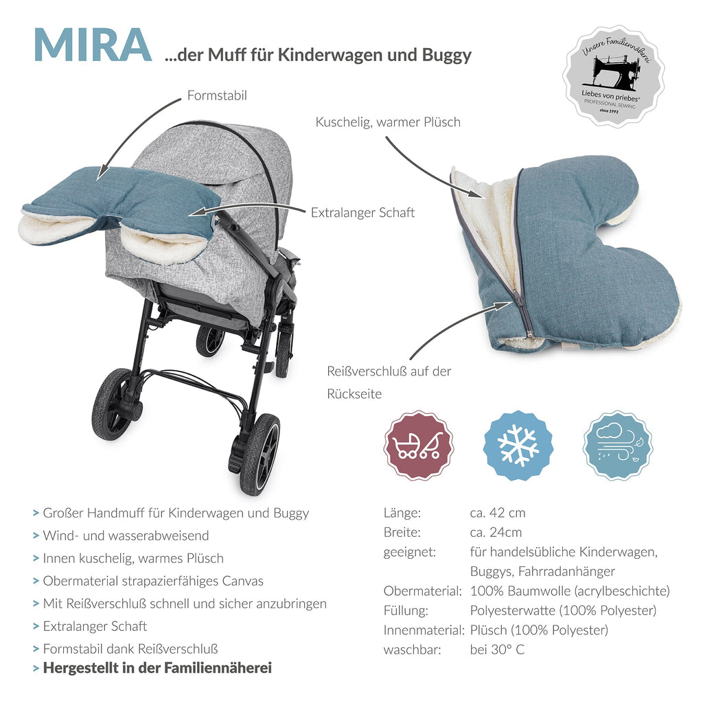 MIRA der großzügige Handwärmer