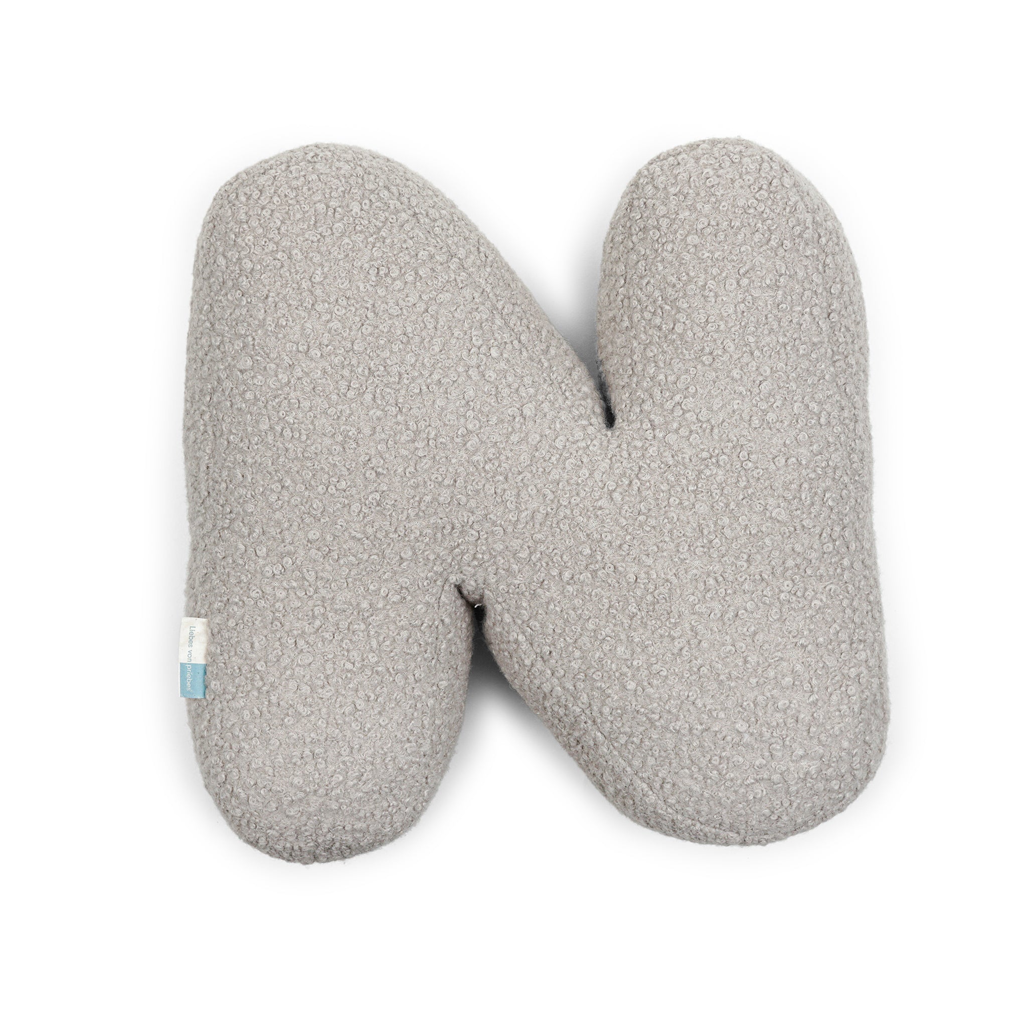 Buchstabe bouclè natur