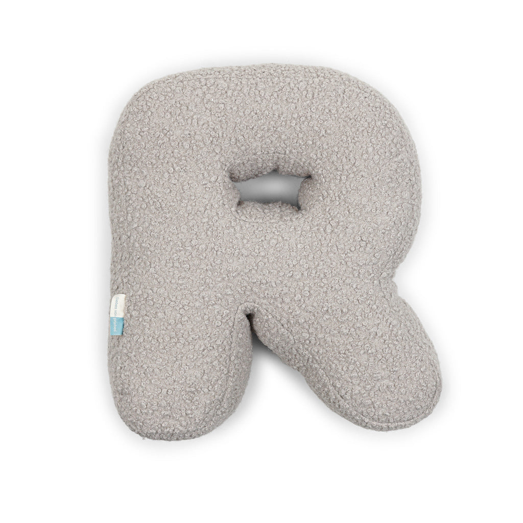 Buchstabe bouclè natur