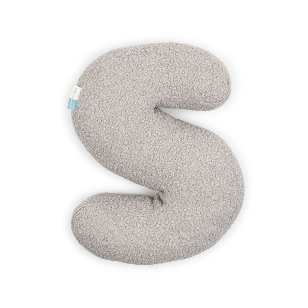 Buchstabe bouclè natur