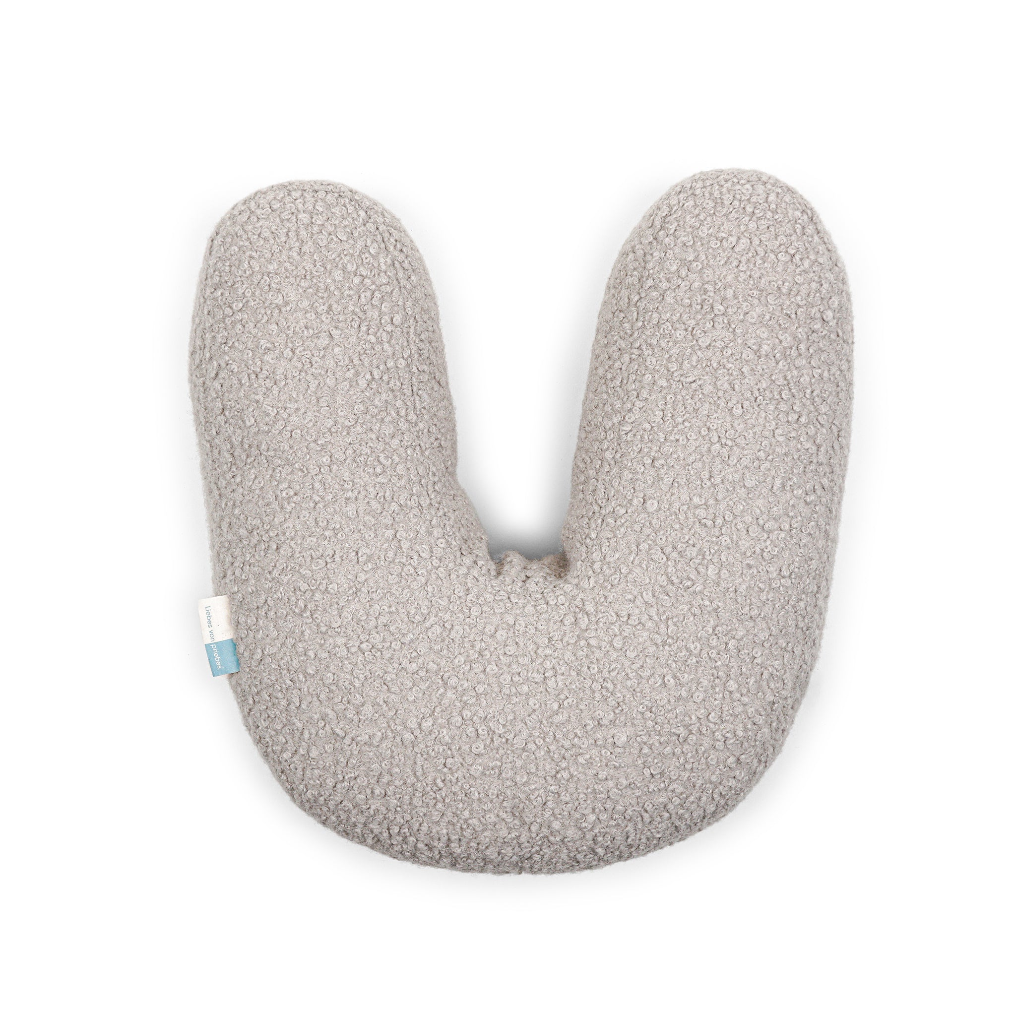 Buchstabe bouclè natur